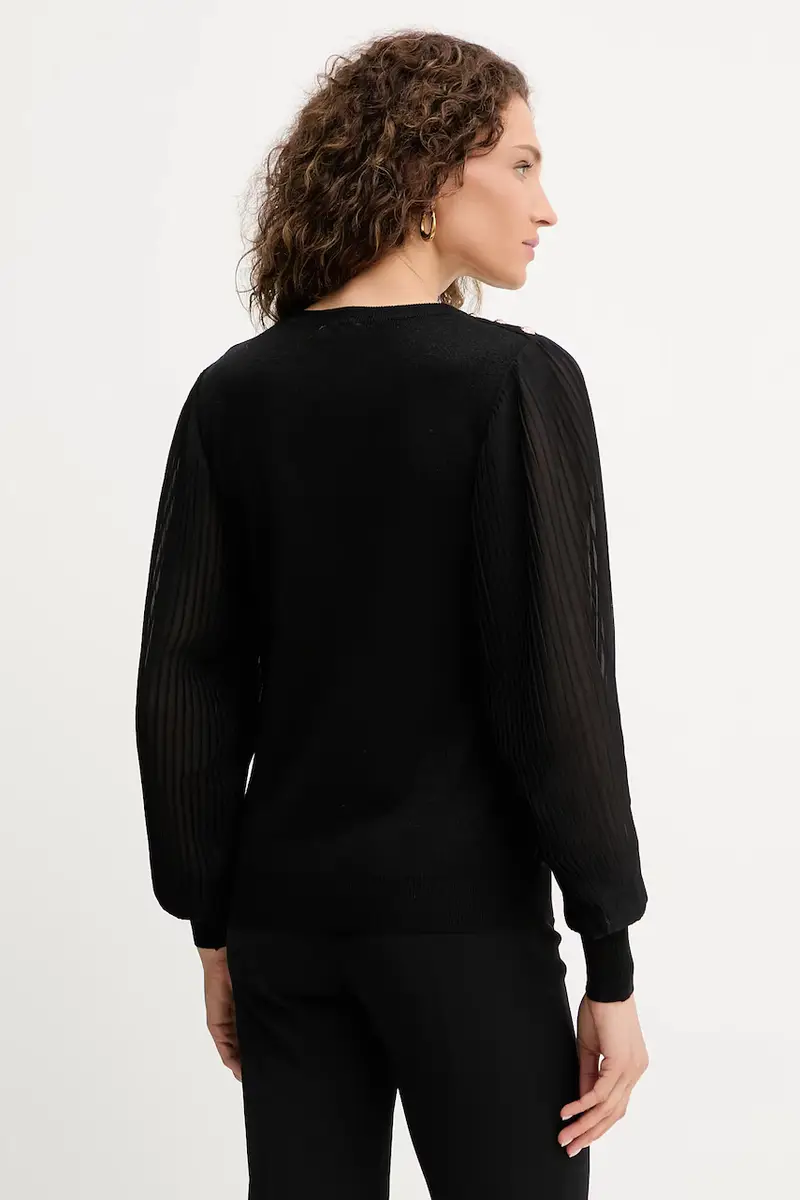 maglione in lana donna colore nero FR25WT7027K459Q7 miniatura 3