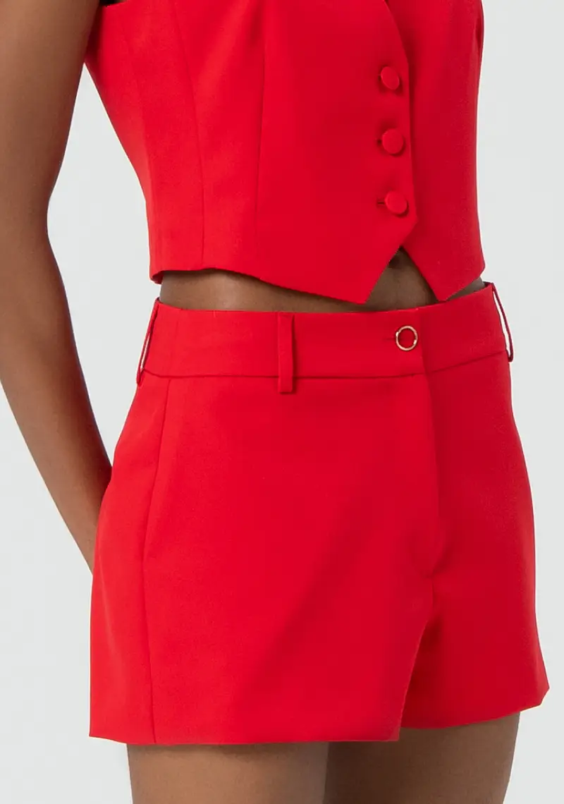 Pantaloncino regular con vita regolare miniatura 2