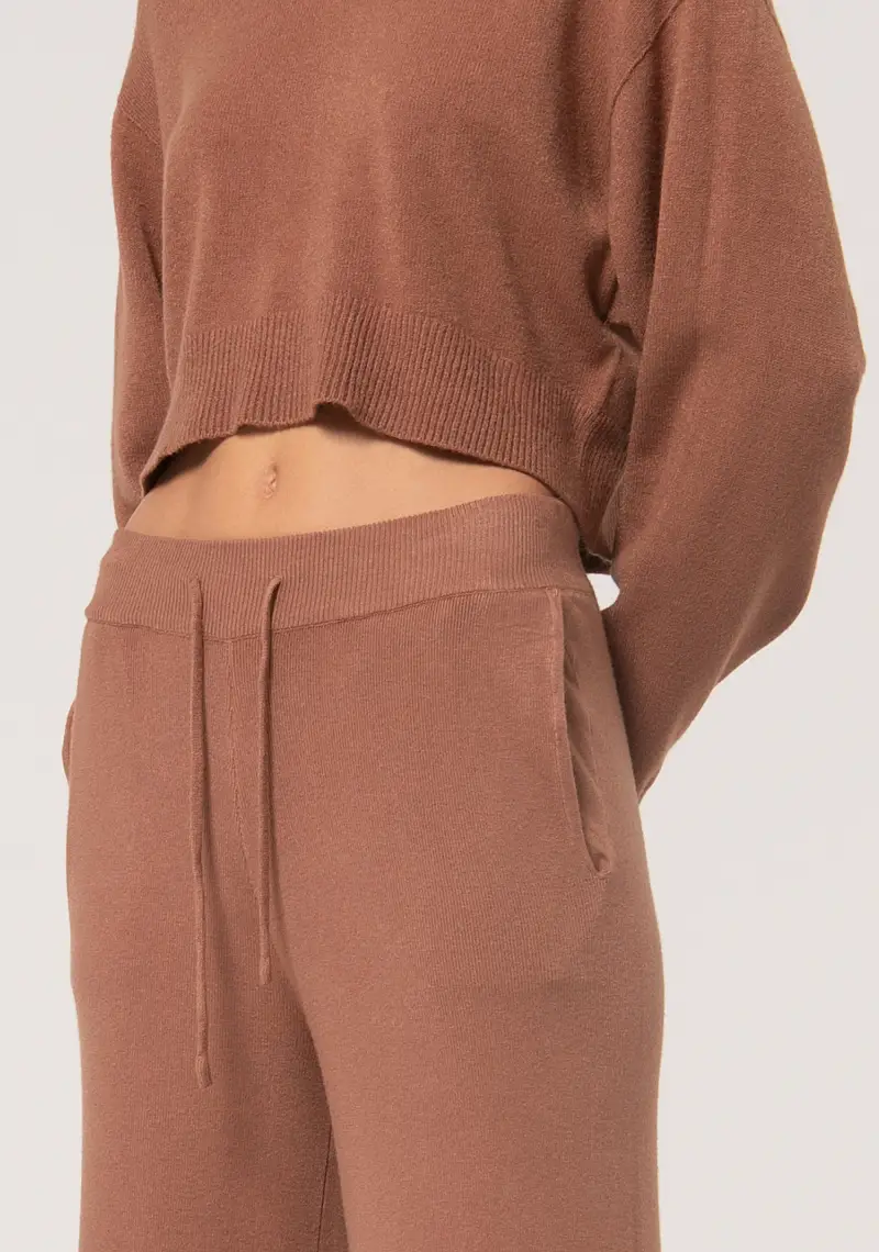 Pantalone ampio in maglia miniatura 2