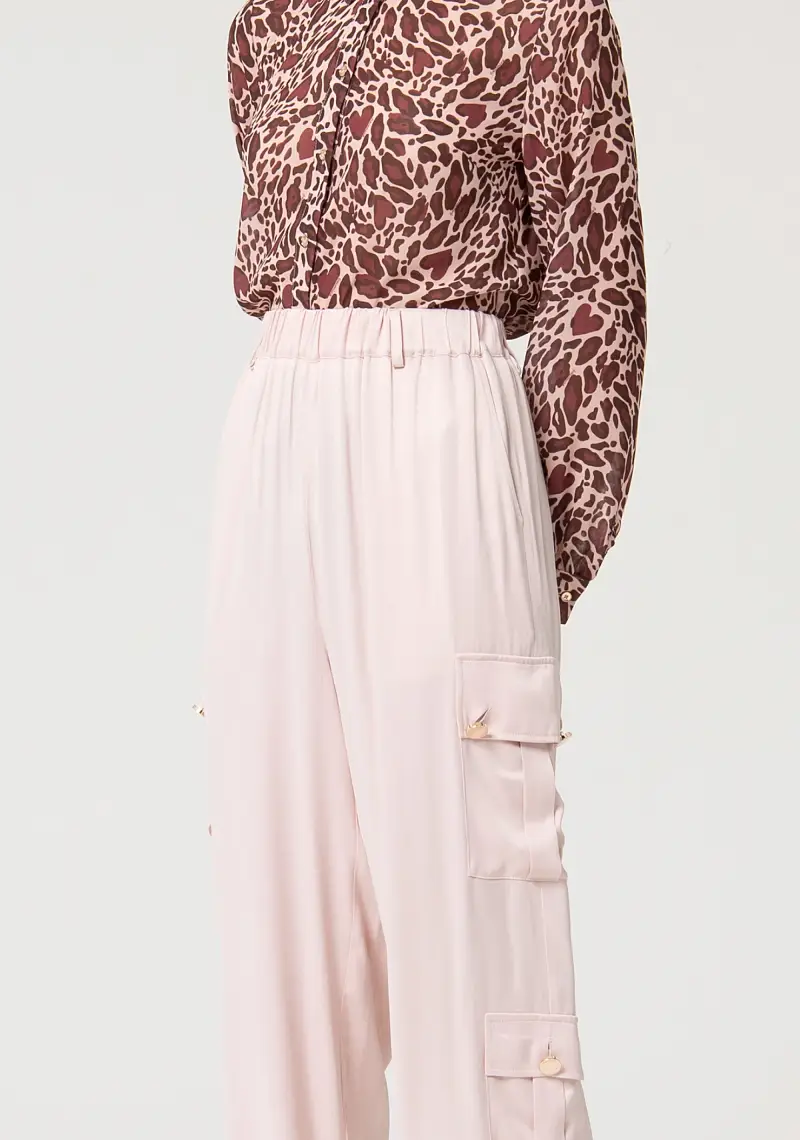 Pantalone cargo con tasconi laterali miniatura 2