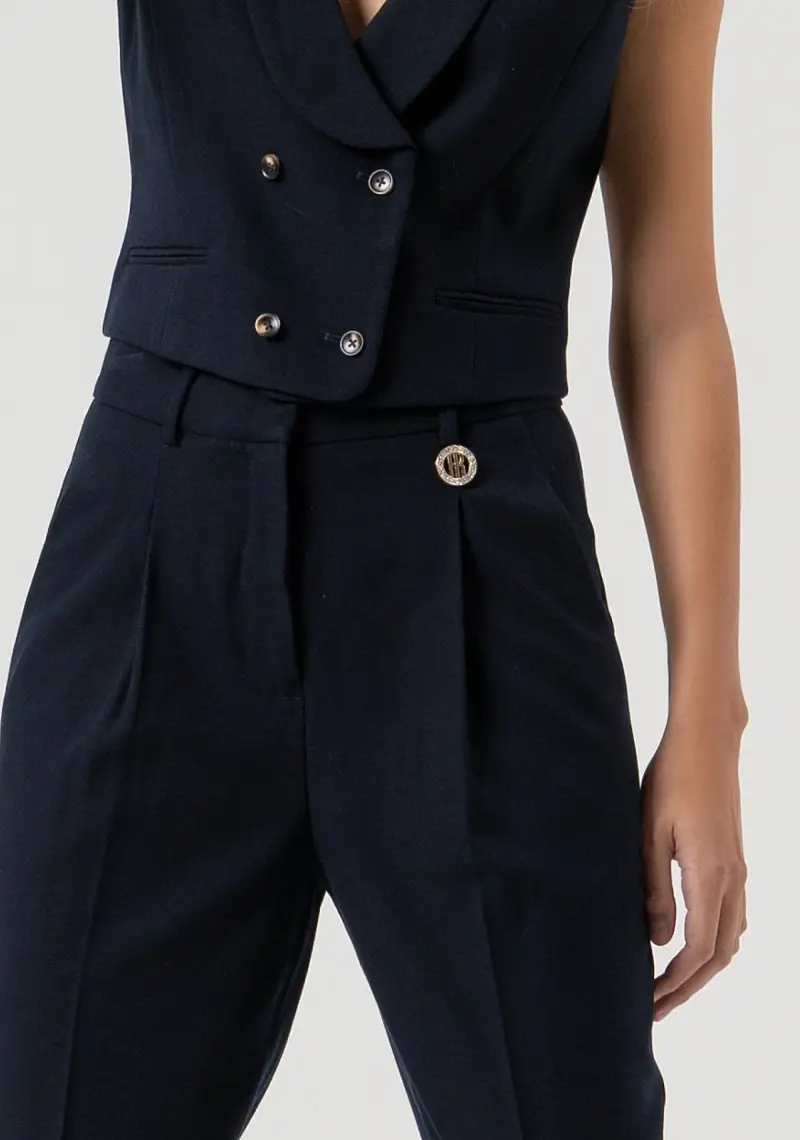 Pantalone carrot chino miniatura 2