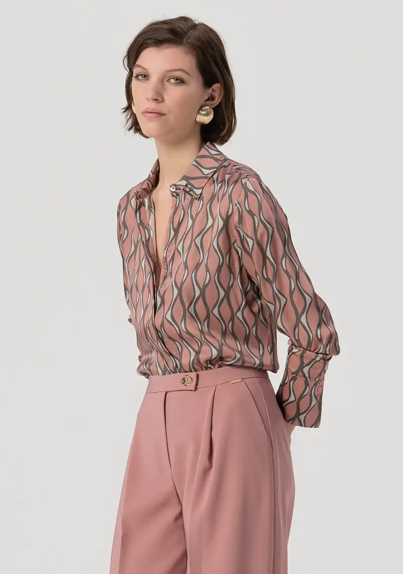 Pantalone flare a palazzo miniatura 2