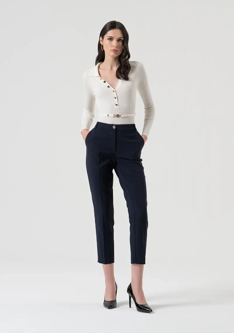 Pantalone regular chino