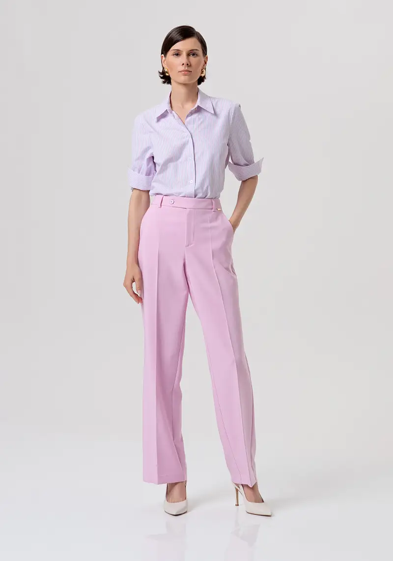 Fracomina Pantalone chino rosa per donna