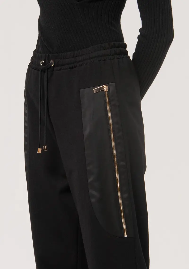 Pantalone regular modello jogger miniatura 2