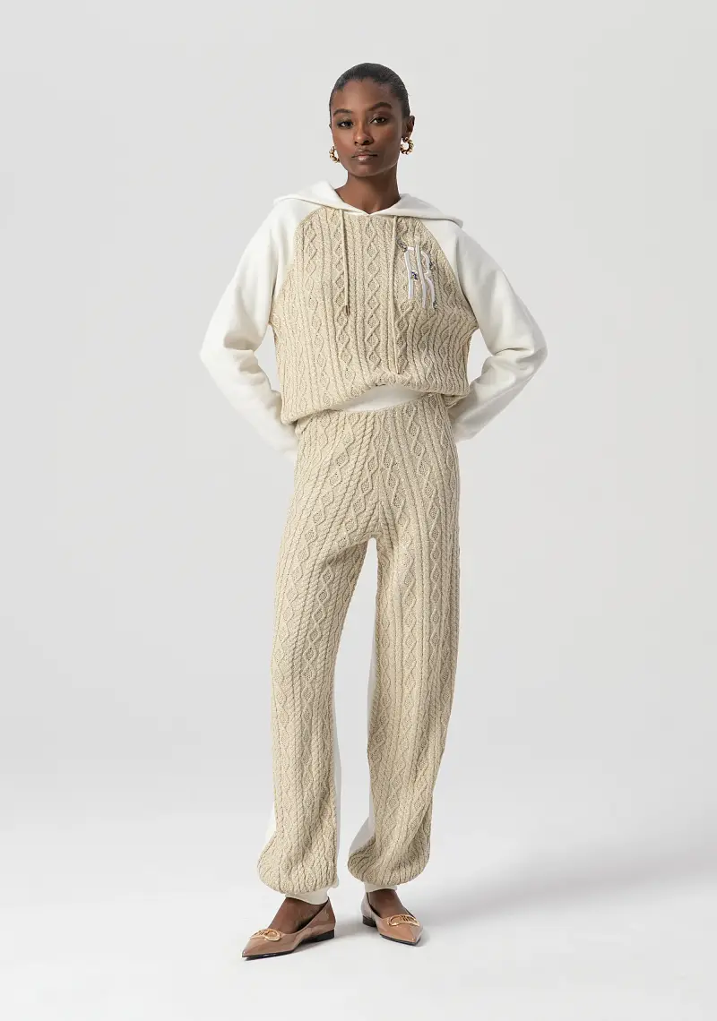 Pantalone regular modello jogger