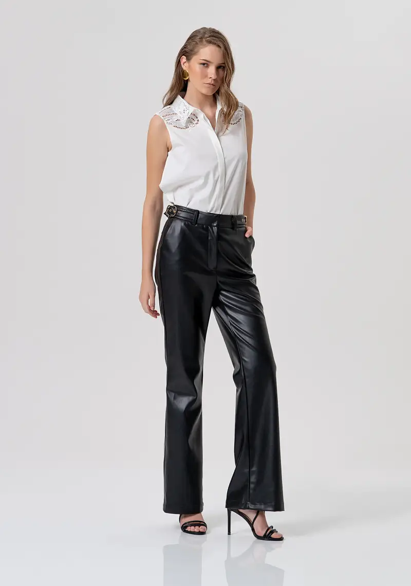 Pantalone regular straight leg