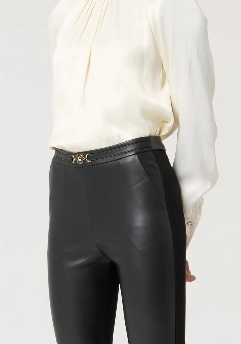 Pantalone slim a vita regolare miniatura 2