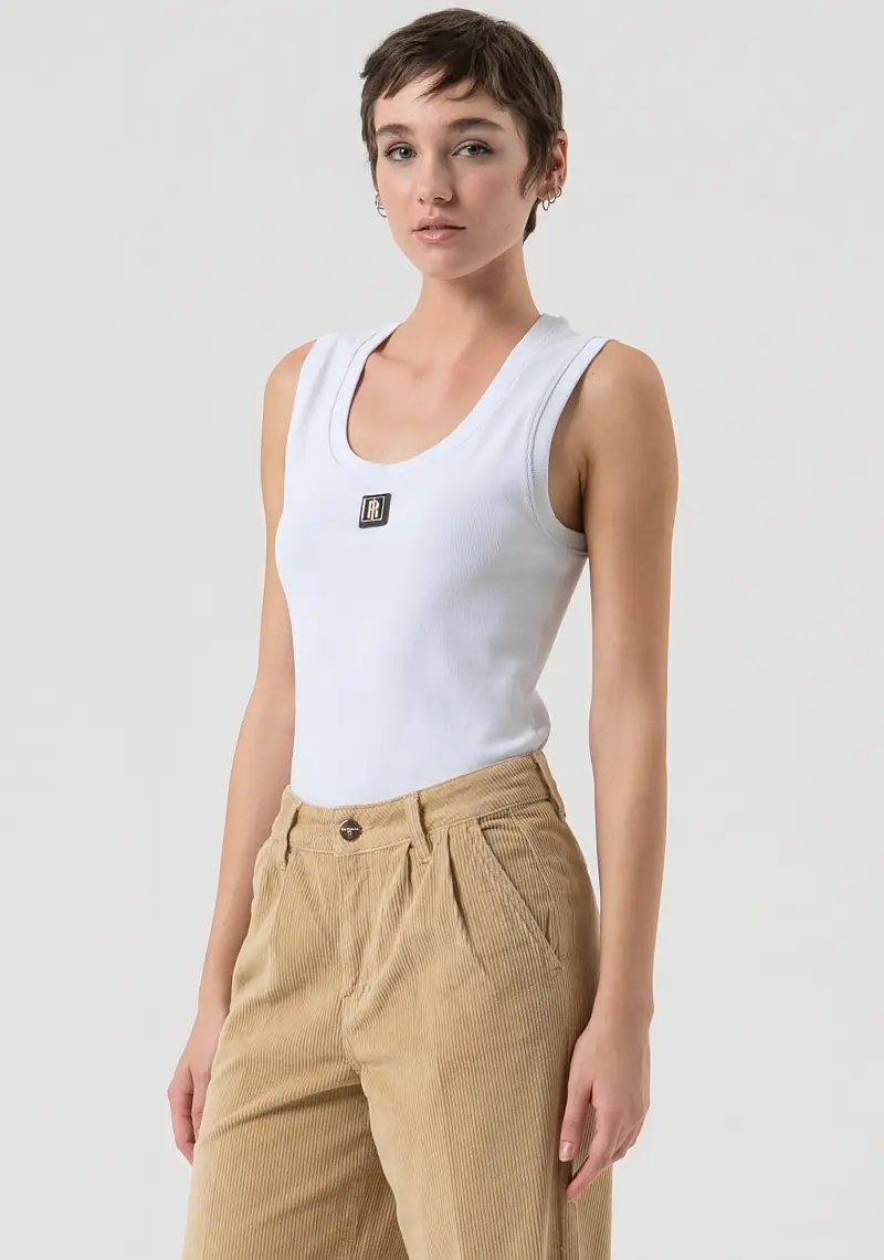 Pantaloni a palazzo in velluto miniatura 2