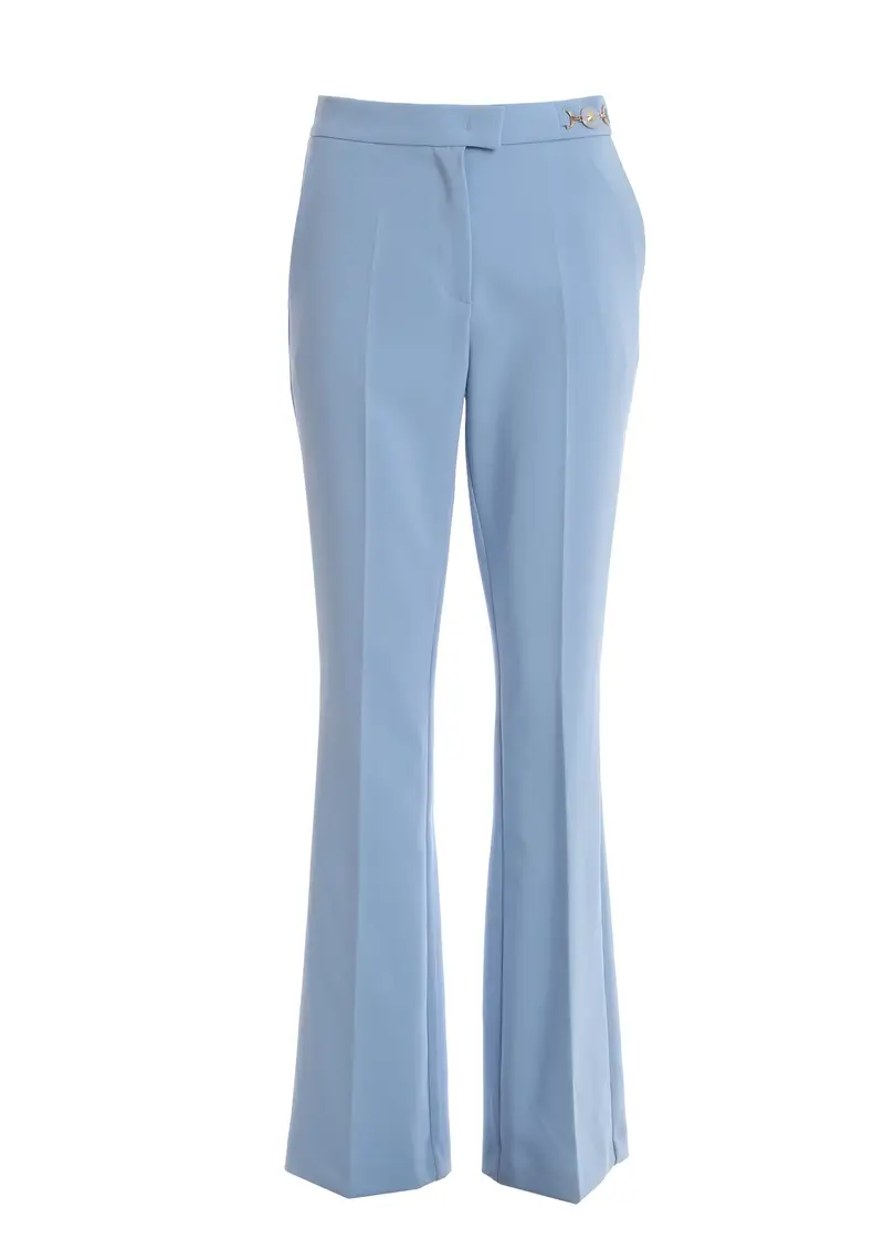 Pantaloni bootcut in tessuto tecnico