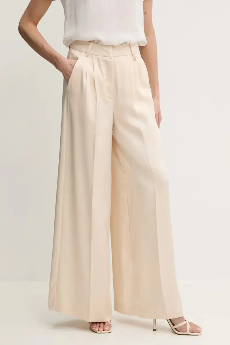 pantaloni donna colore beige FR25SV3002W41101