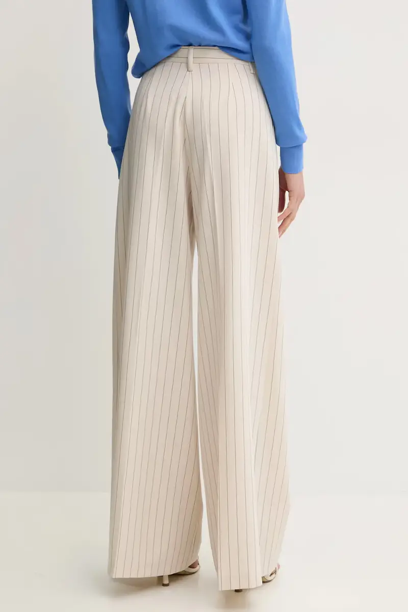 pantaloni donna colore beige FR25SV3002W761D4 miniatura 3