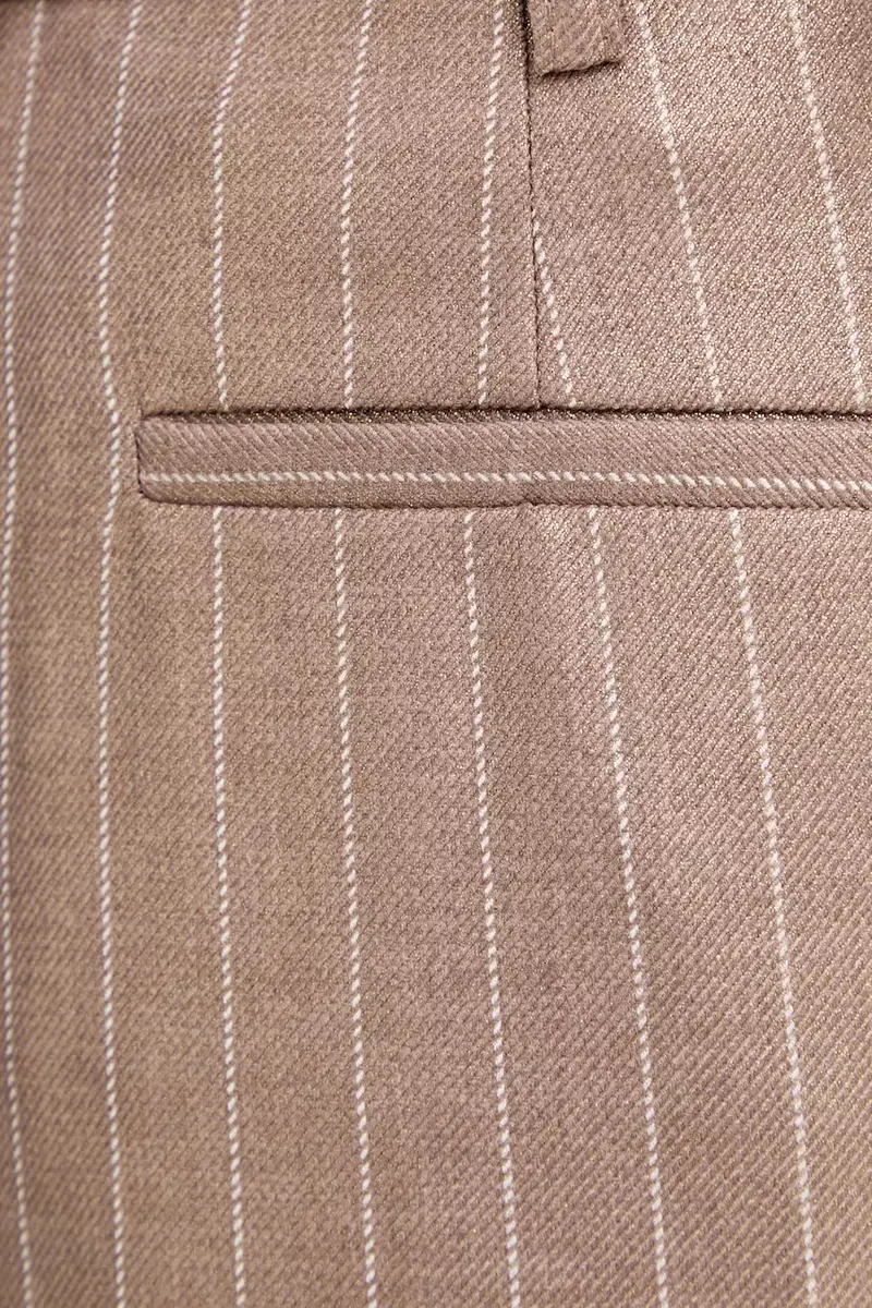 pantaloni donna colore beige FS25WV3006W479T4 miniatura 4