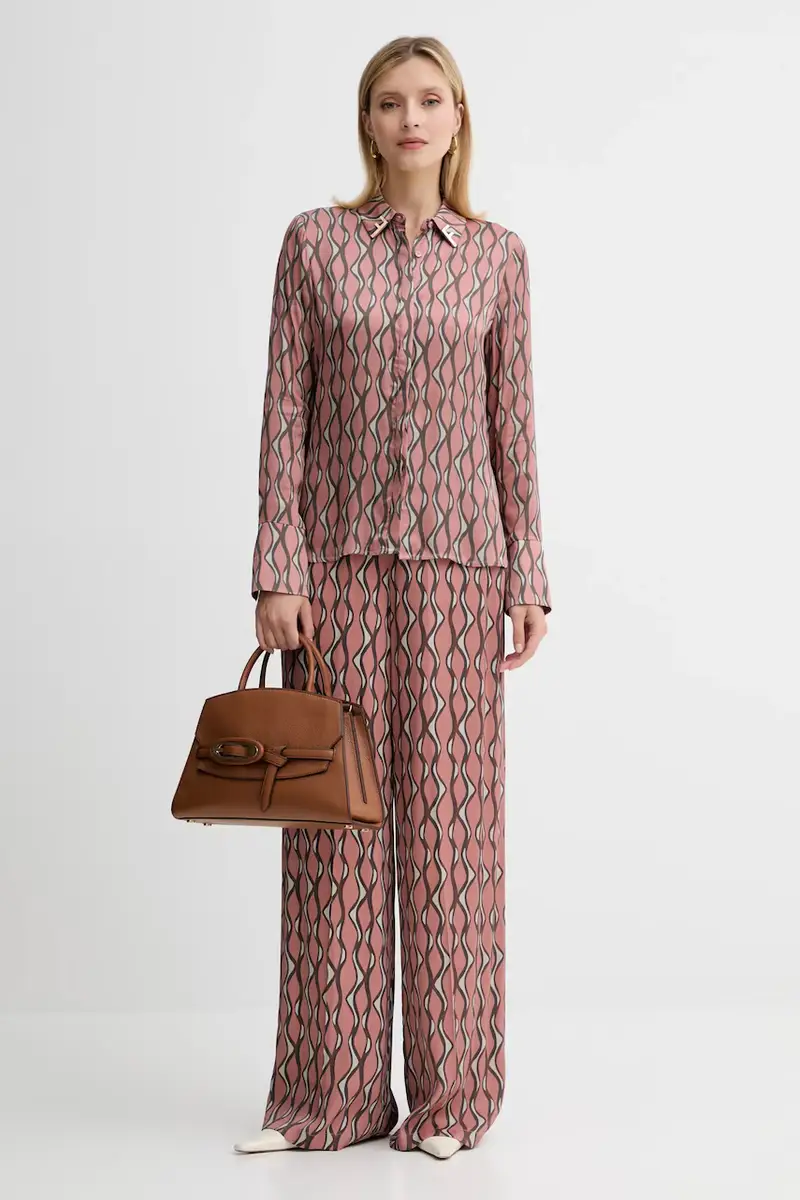 pantaloni donna colore rosa FS25WV3014W732K5 miniatura 2