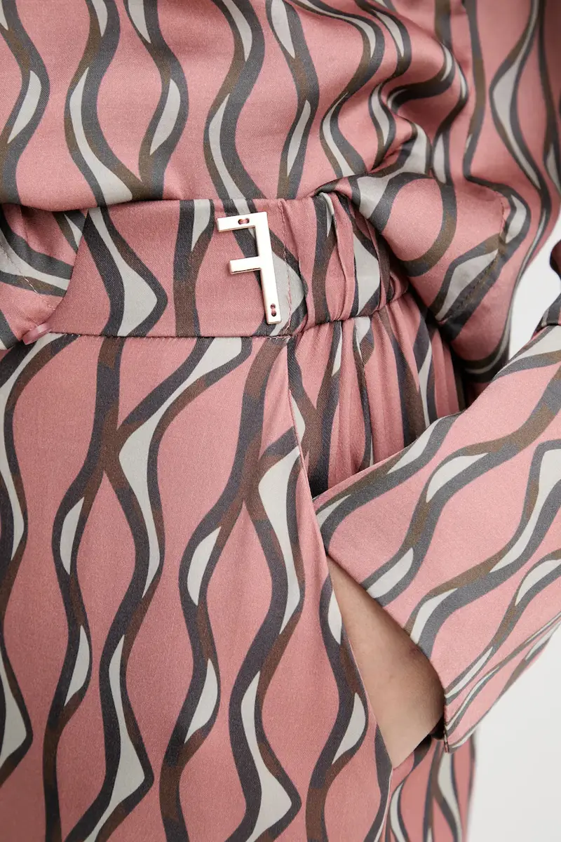 pantaloni donna colore rosa FS25WV3014W732K5 miniatura 4