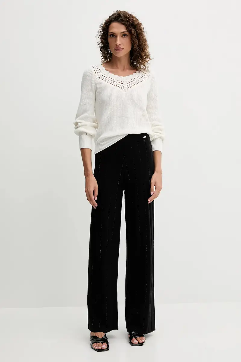 pantaloni tuta donna colore nero FS25WV3002K50401 miniatura 2