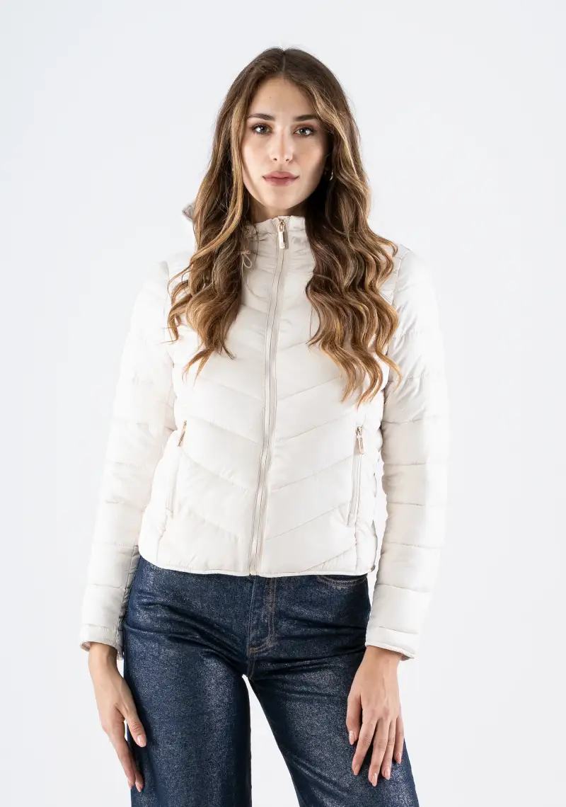 Piumino Leggero con Zip e Tasche miniatura 2