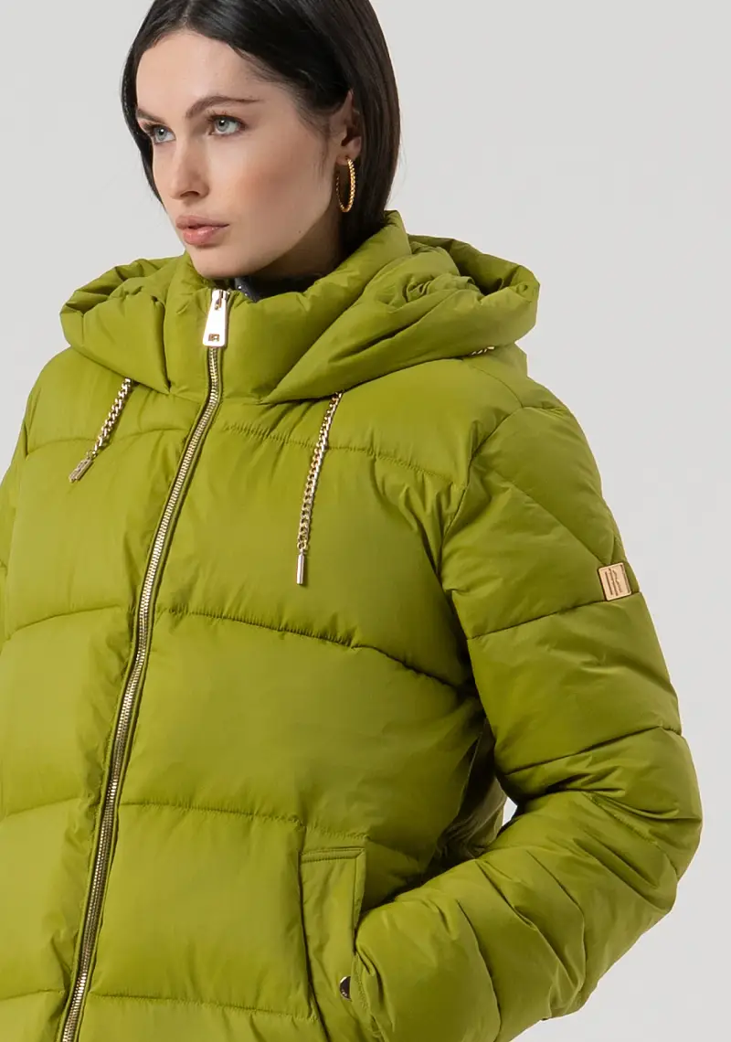 Piumino regular lungo miniatura 2