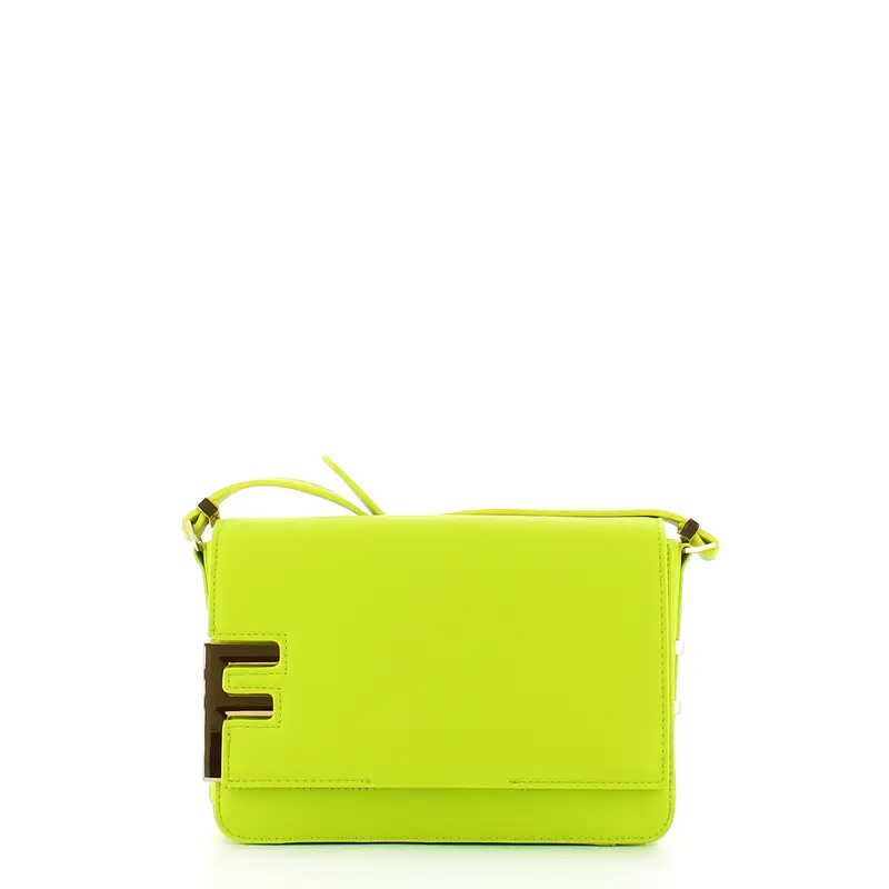 Fracomina Shoulder Bella Bag Lime 188 Fa23sb3003p41101-188 Lime