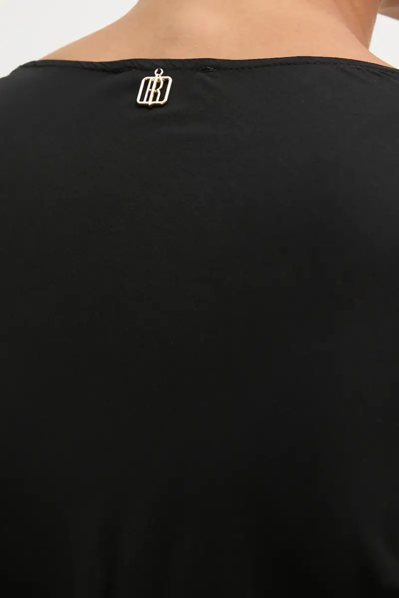 Fracomina T-shirt Donna Nero 3336039 miniatura 5