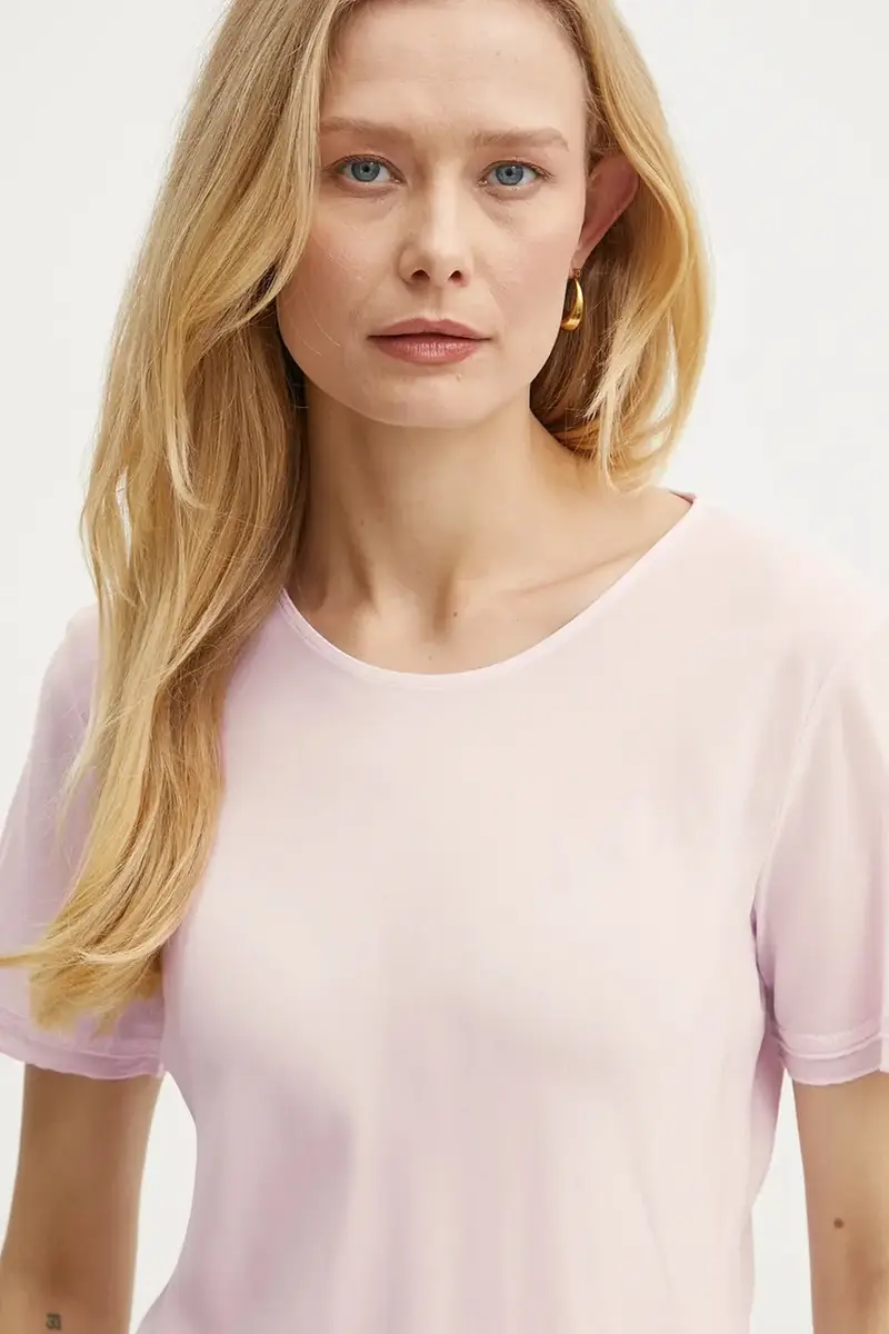 Fracomina T-shirt Donna Rosa 3276321 miniatura 4