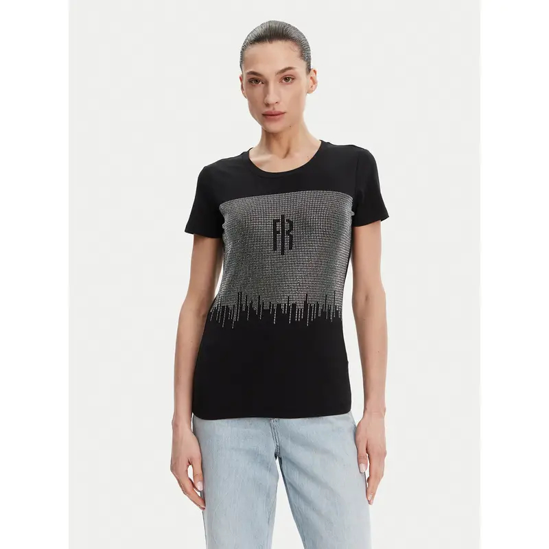 Fracomina T-shirt Nero 3223588