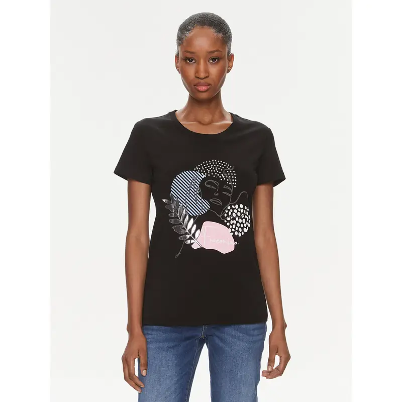 Fracomina T-shirt Nero 3204828