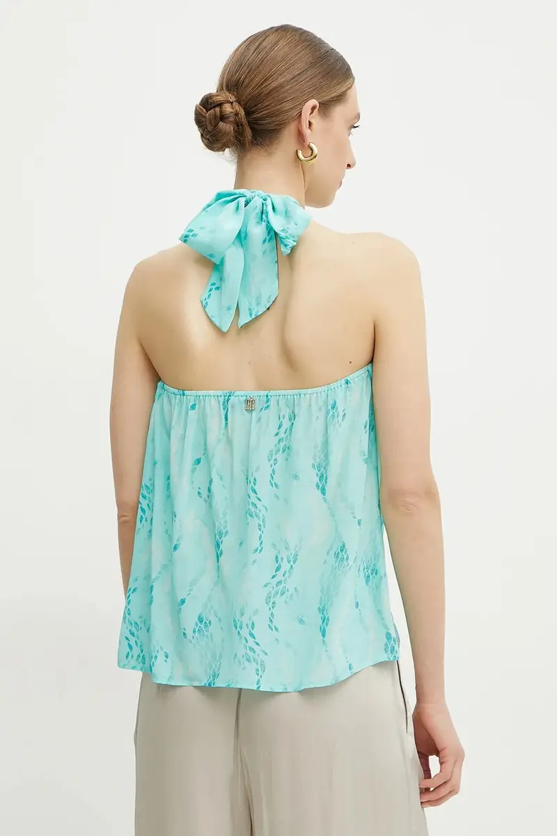 Fracomina Top Donna Turchese 3348987 miniatura 3