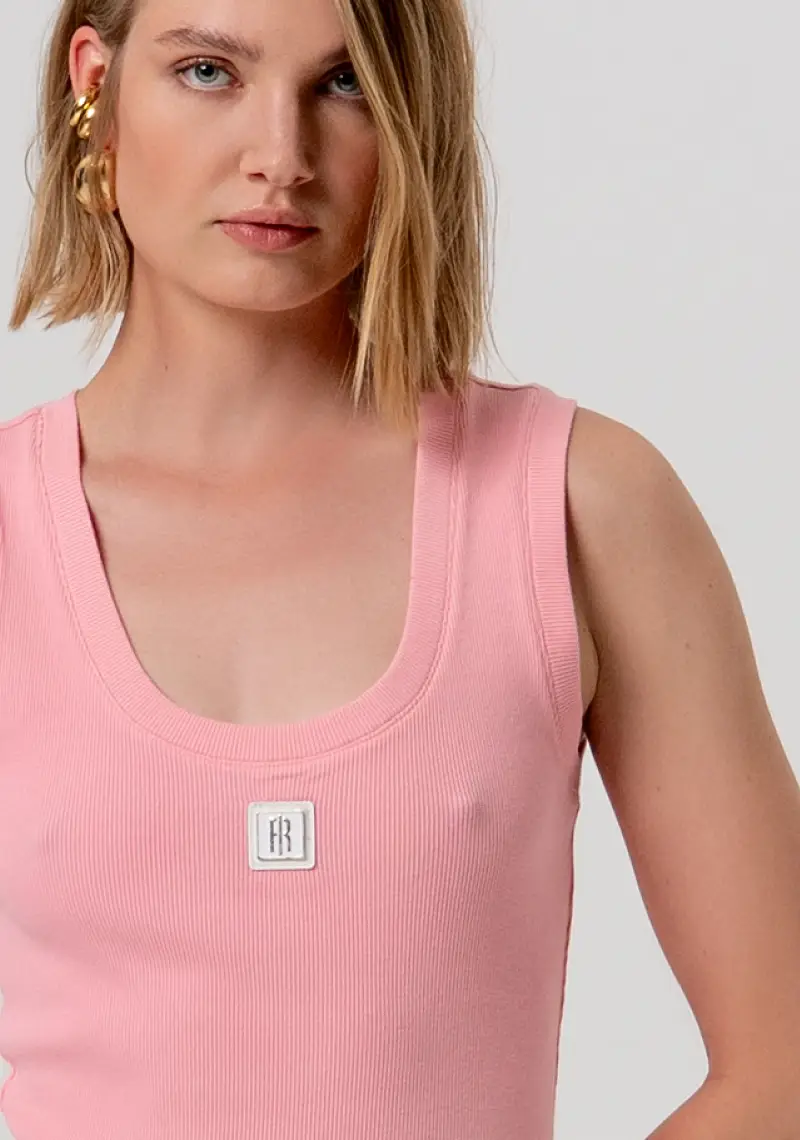 Fracomina Top Blu 4082277 miniatura 2