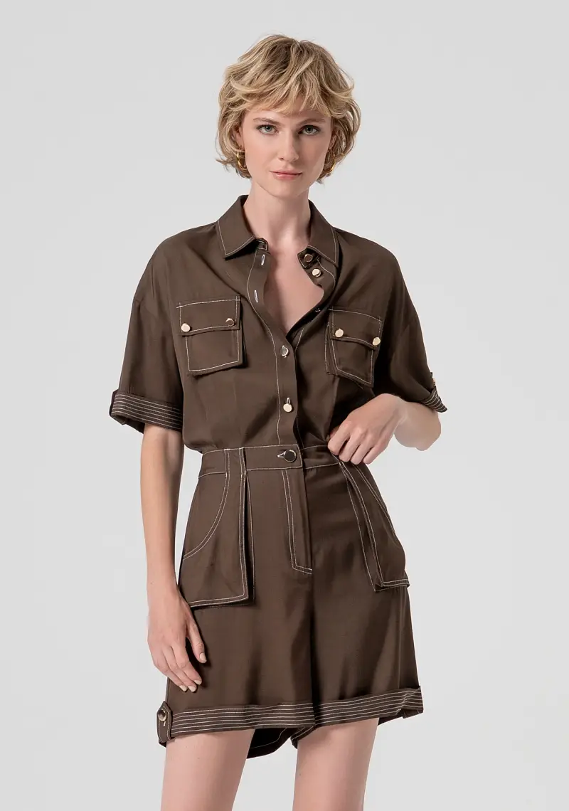 Tuta regular corta miniatura 2