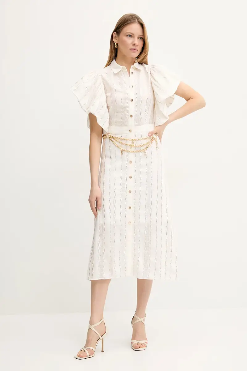 vestito colore beige FS25SD3003W403Q7 miniatura 2