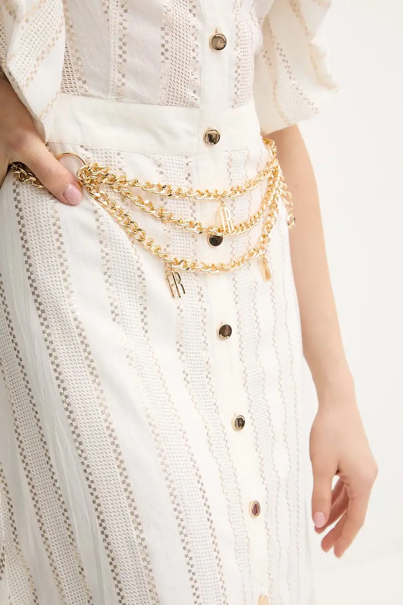 vestito colore beige FS25SD3003W403Q7 miniatura 5