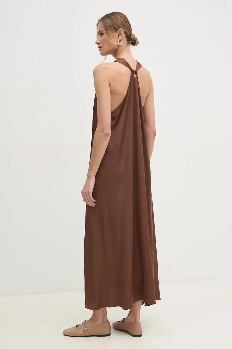 vestito colore marrone FS25SD3005W64101 miniatura 3