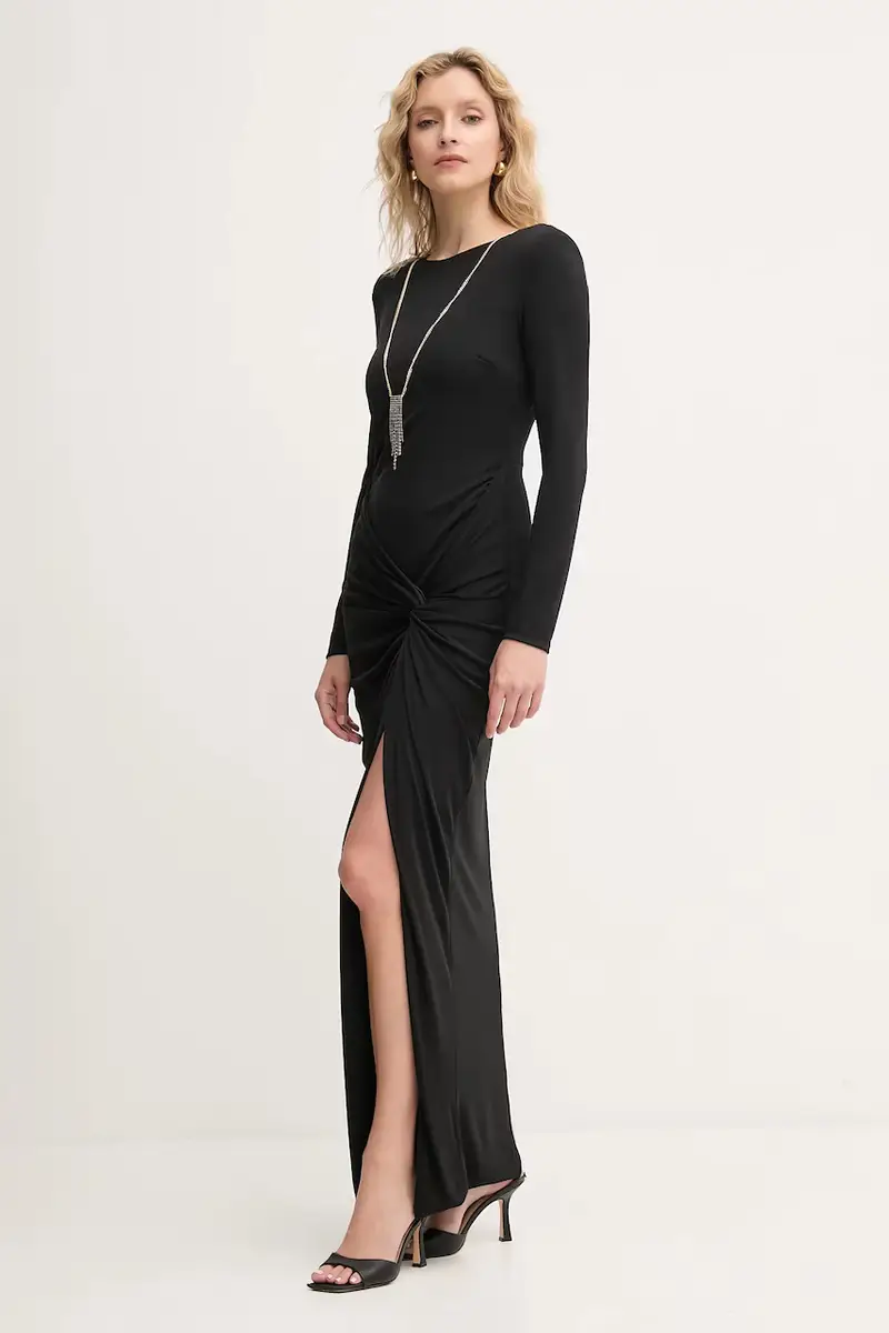 vestito colore nero FQ25WD3006W62601 miniatura 3