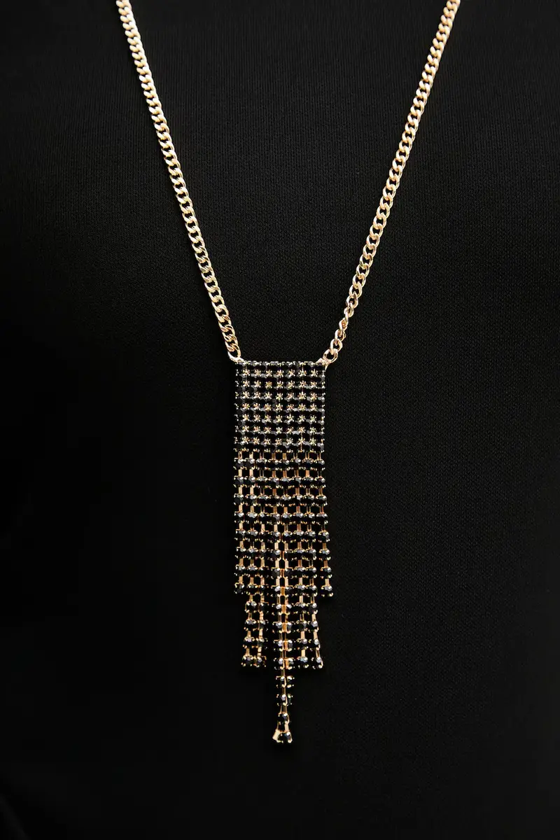 vestito colore nero FQ25WD3006W62601 miniatura 5