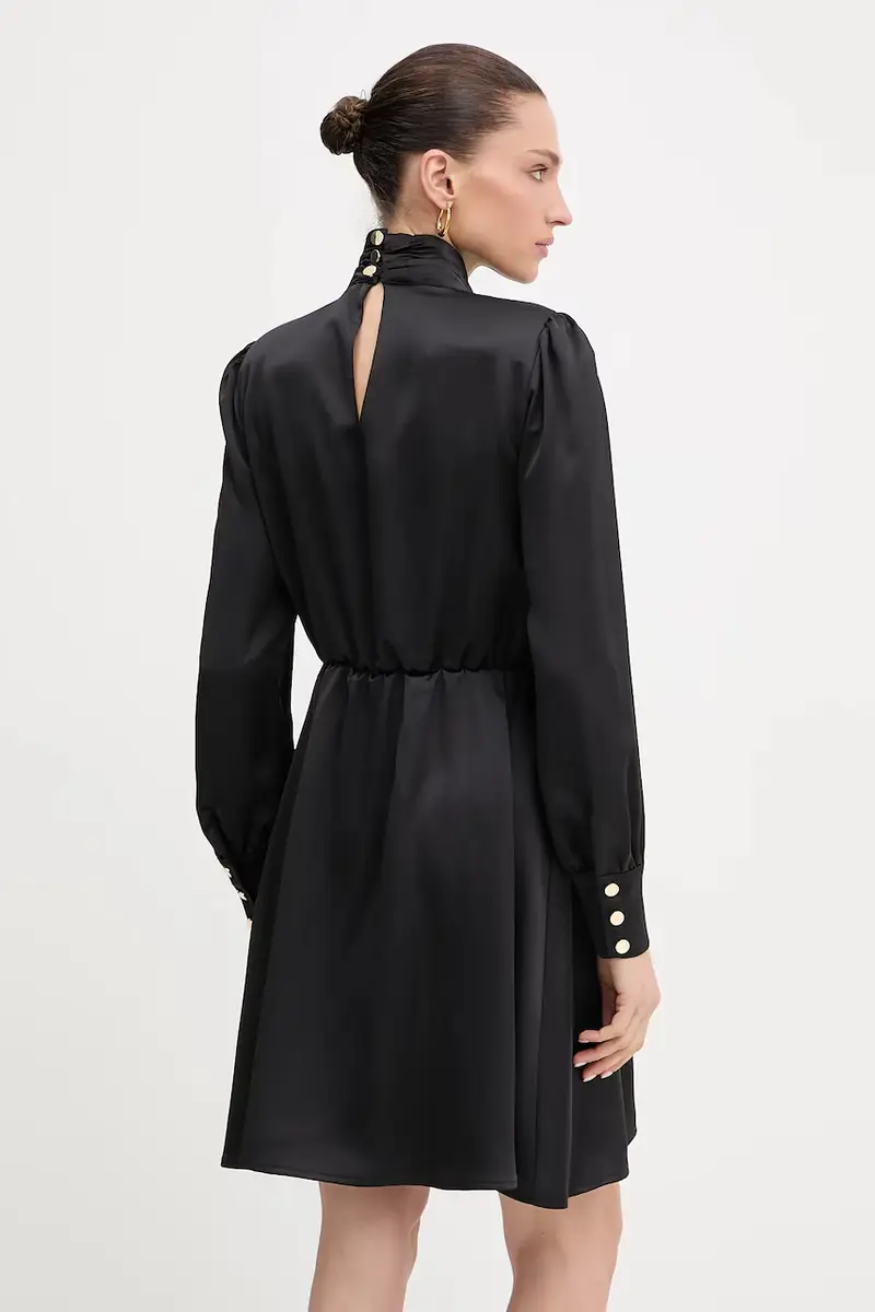 vestito colore nero FR25WD1018W41101 miniatura 3