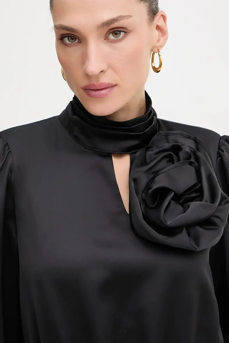 vestito colore nero FR25WD1018W41101 miniatura 4