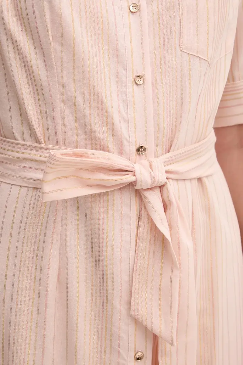 vestito colore rosa FS25SD2003W78601 miniatura 5