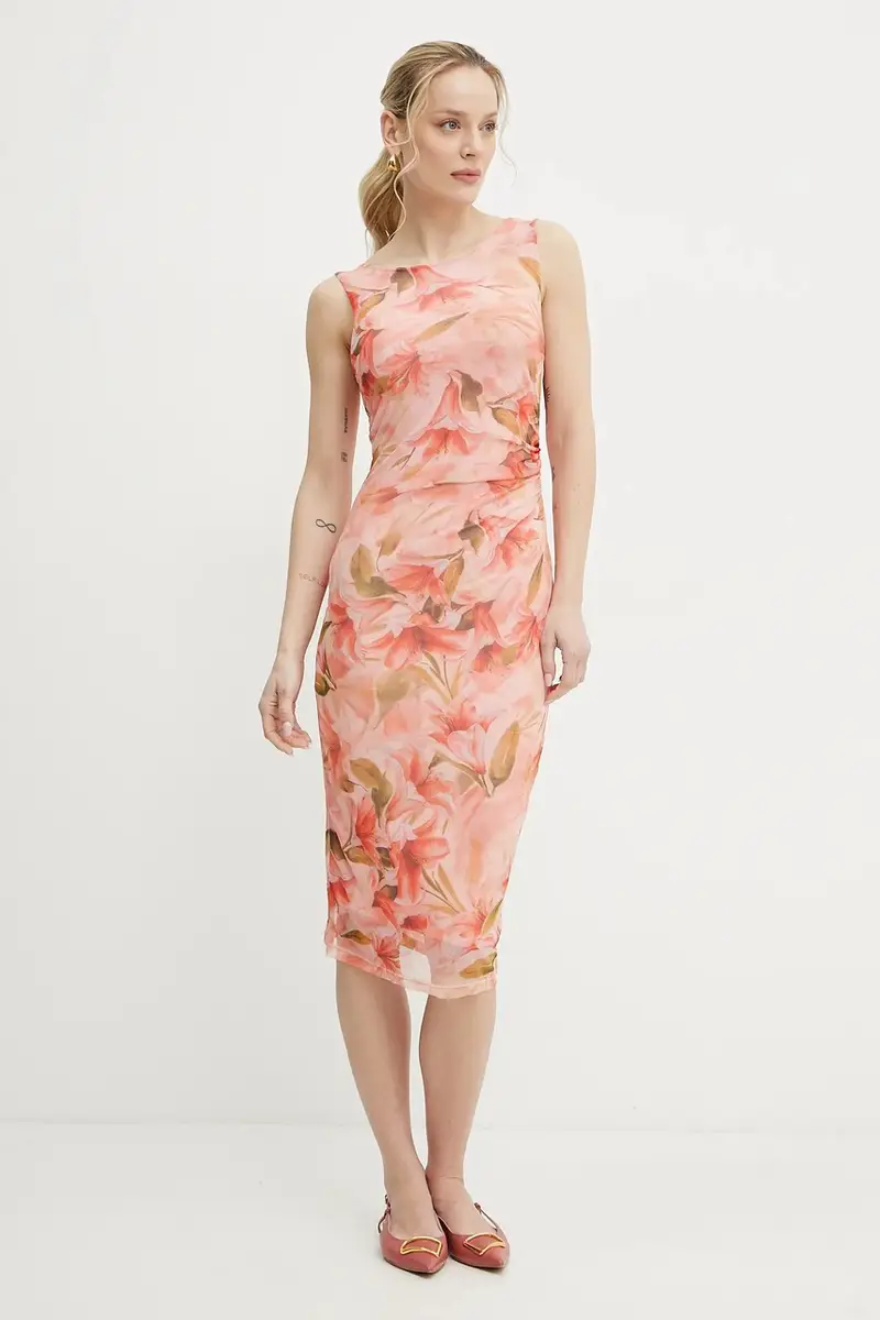 vestito colore rosa FS25SD2005W749K9 miniatura 2