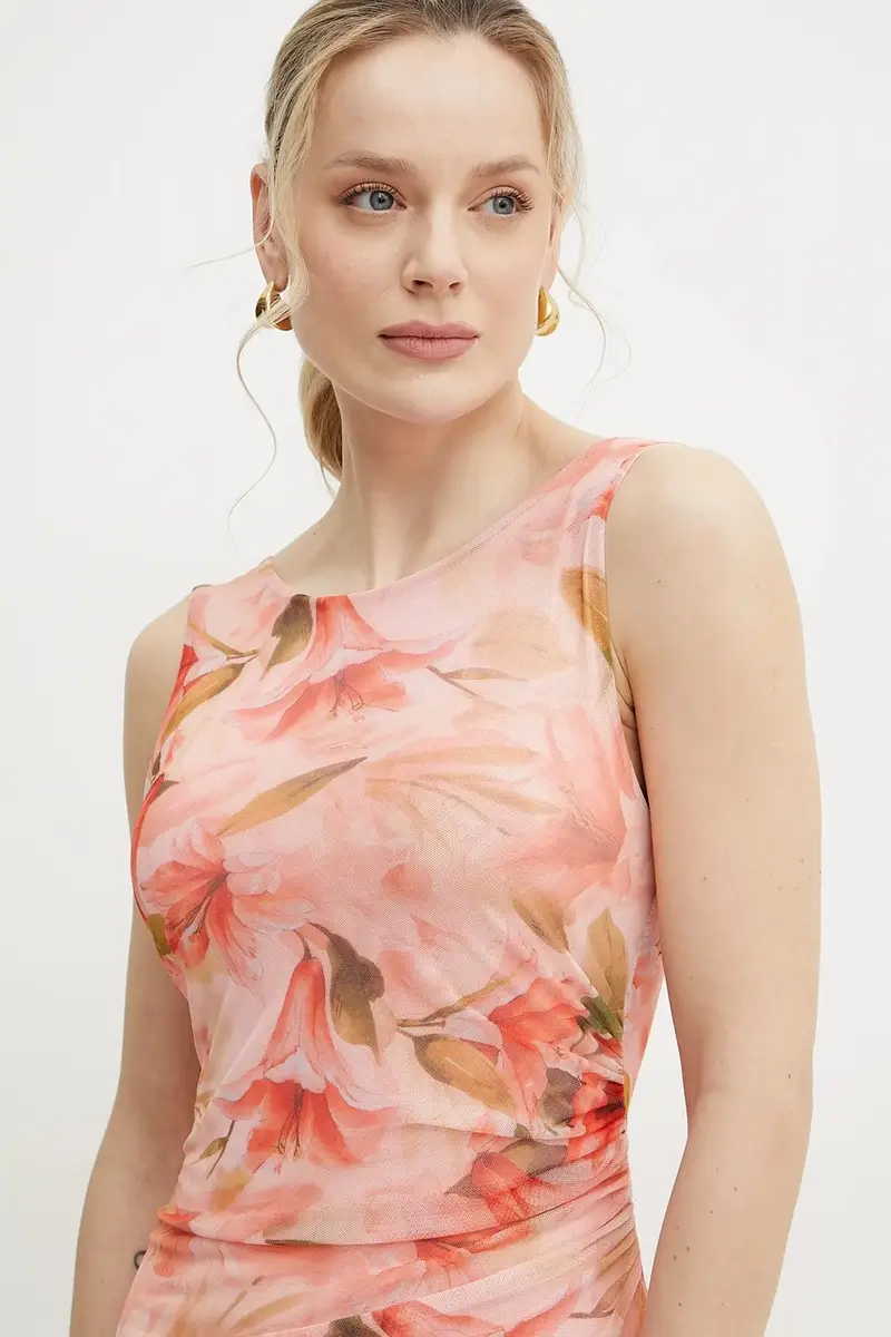 vestito colore rosa FS25SD2005W749K9 miniatura 4