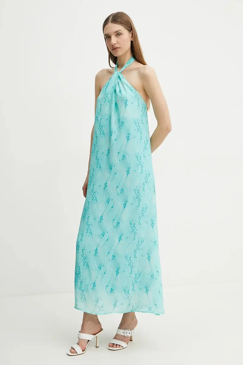 vestito colore turchese FS25SD3006W422J3 miniatura 4