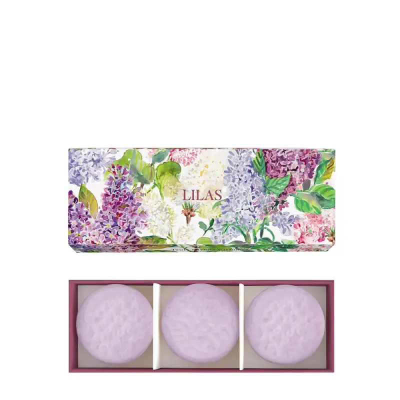 Cofanetto regalo Fragonard Lilac da 3 saponi