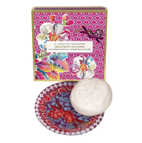 Heliotrope Gingembre Sapone & Portasapone (150gr)