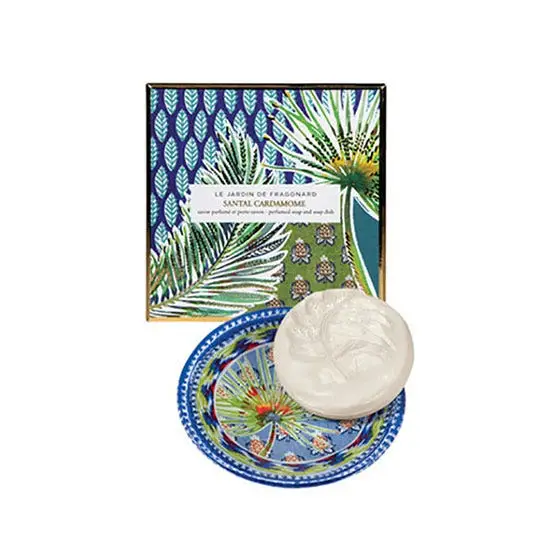 Santal Cardamomo Sapone e porta sapone