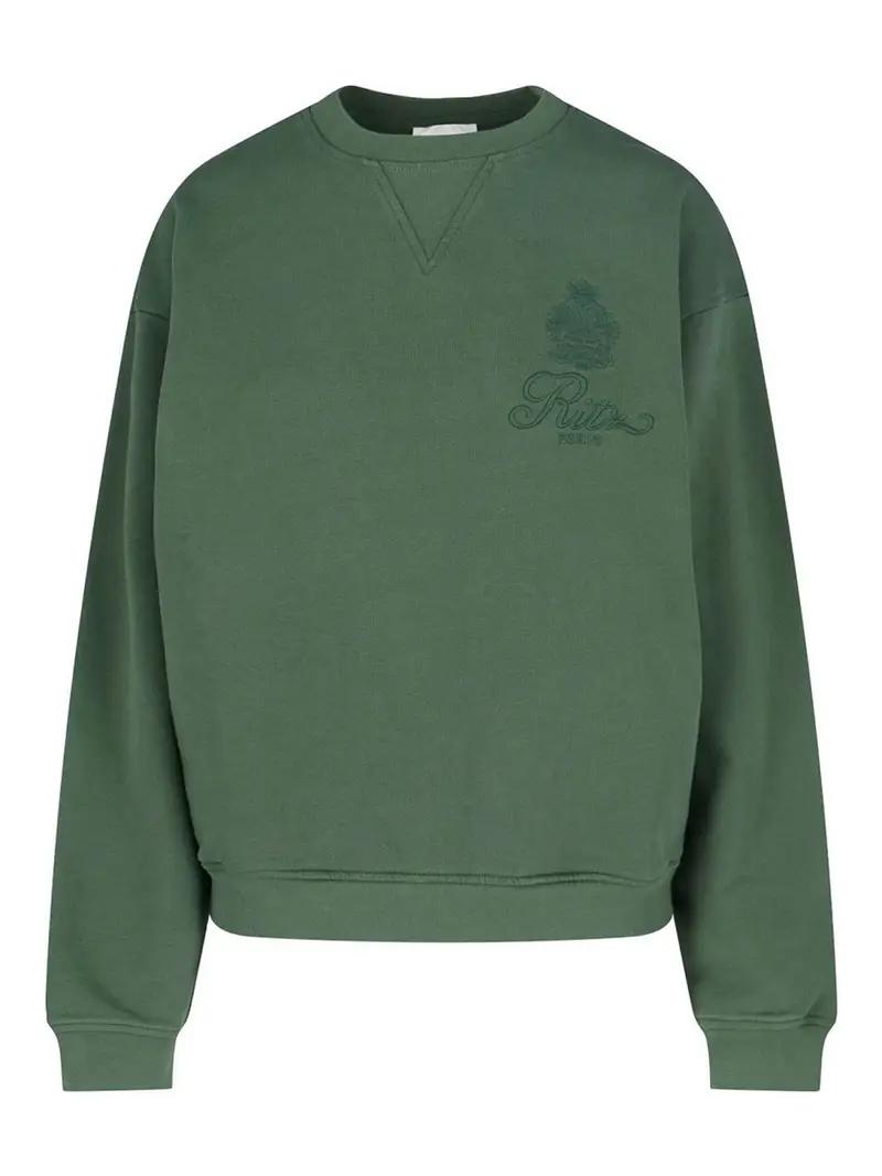 Felpa Girocollo Verde