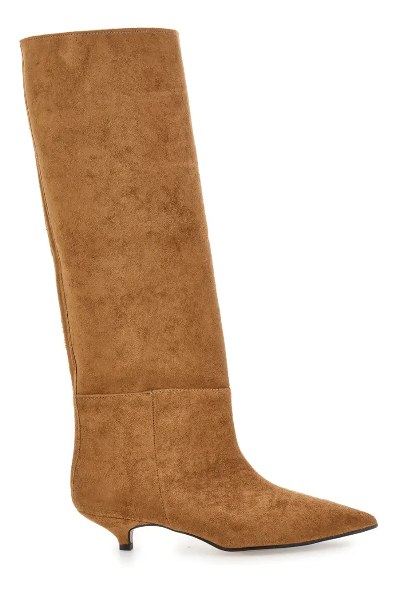 Stivali cuoio maculato 3 in 1 con tacco basso Francesca Gritti 330 [CUOIO miniatura 2