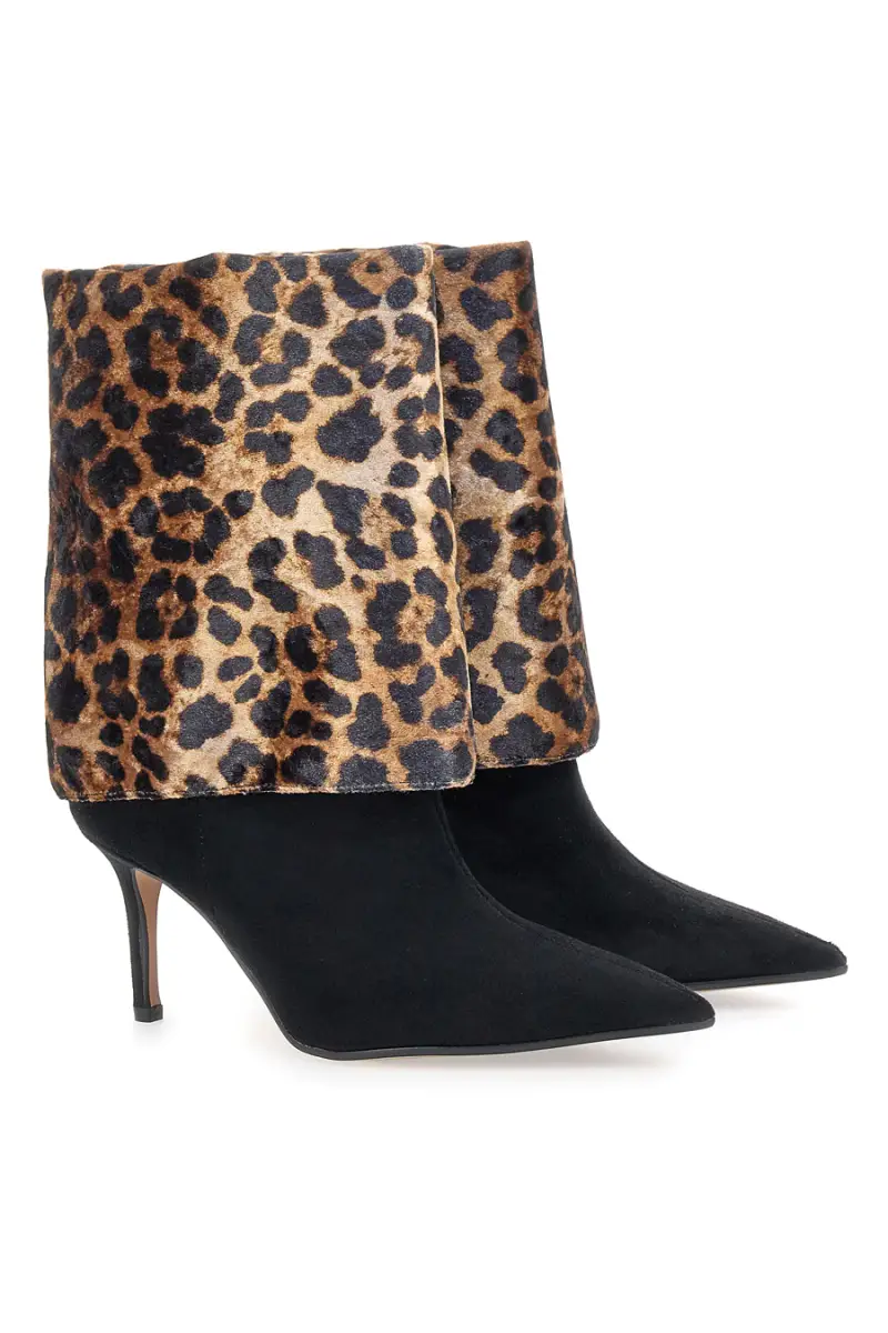 Stivali neri 3 in 1 con tacco a spillo Francesca Gritti 370 [NERO miniatura 3