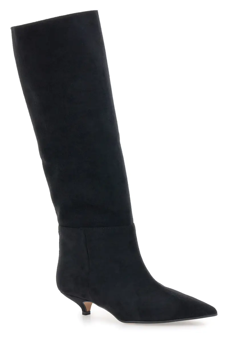 Stivali neri 3 in 1 con tacco basso a rocchetto Francesca Gritti 330 [NERO] miniatura 4