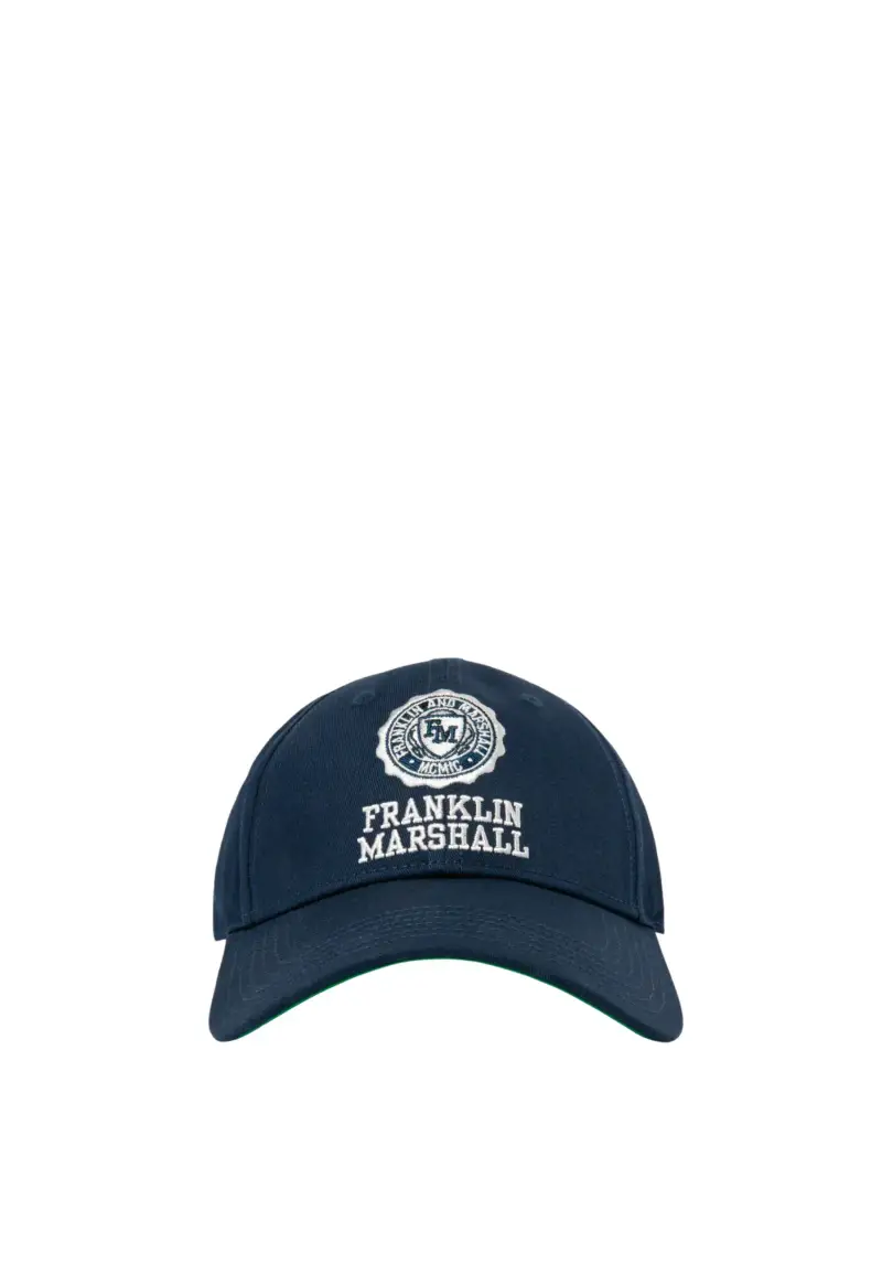 Cappellino da baseball Agender ricamo logo Crest - / Blu