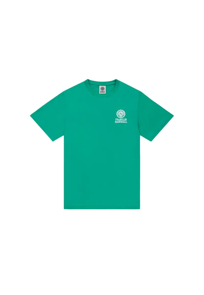 T-shirt Agender con stampa logo Crest - S / Verde